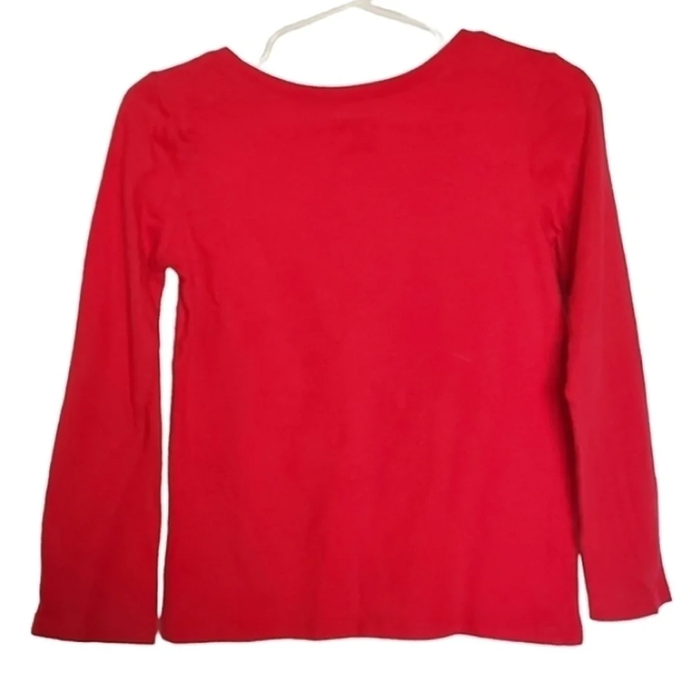 K1321 * Children's Place Daddy's Sweetie Gingerbread Tee Red Size 4T